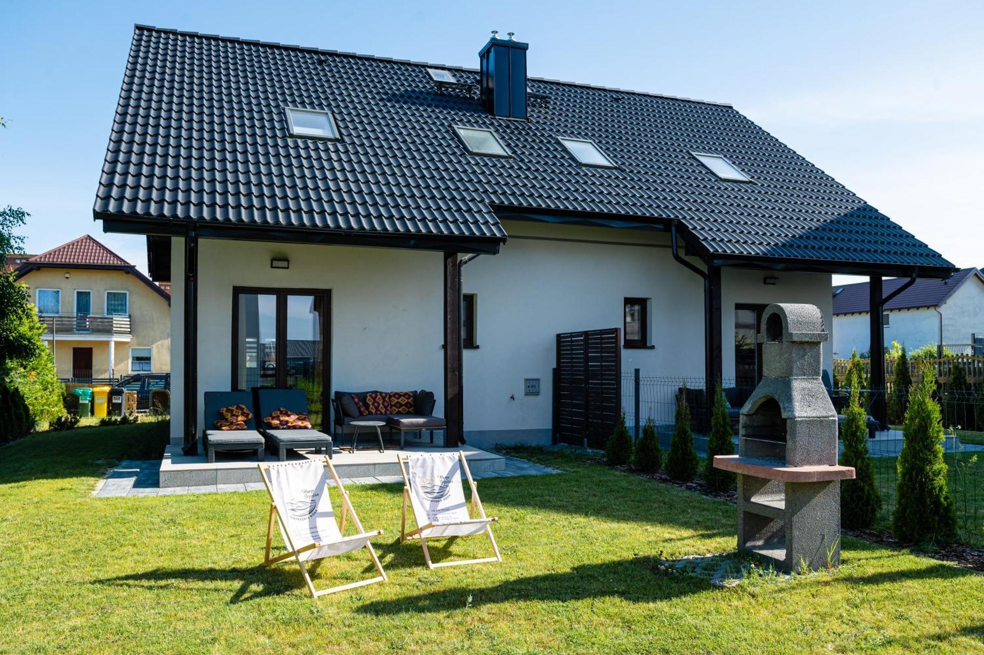 Morze Szczescia Villa Jastrzębia Góra Buitenkant foto